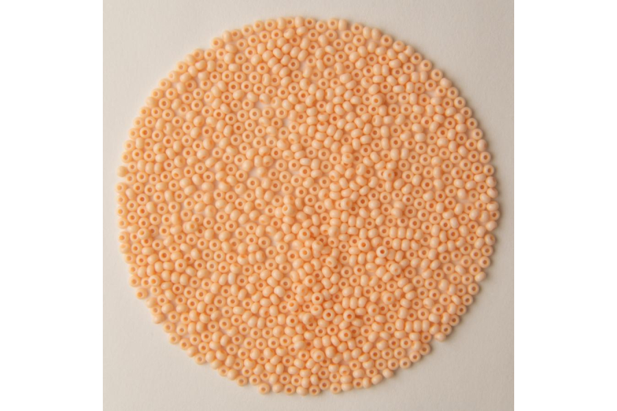 Бісер Preciosa 03284 №10 крейда кольоровий персиковий 2,3 мм