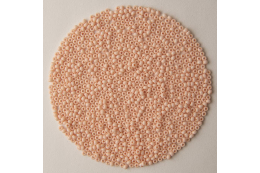 Бісер Preciosa 03285 №10 крейда кольоровий персиковий рожевий 2,3 мм