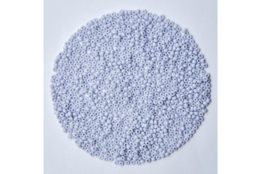 Бісер Preciosa 03221 №10 крейда кольоровий бузковий блідий 2,3 мм