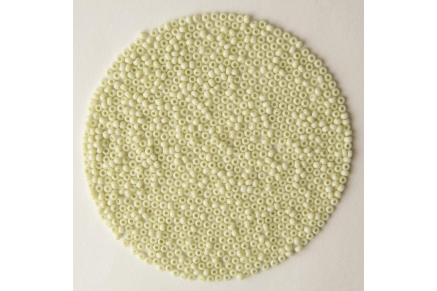 Бісер Preciosa 03252 №10 крейда кольоровий жовтий блідий 2,3 мм