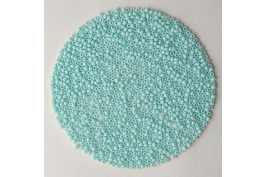 Бісер Preciosa 03265 №10 крейда кольоровий бірюзовий світлий 2,3 мм