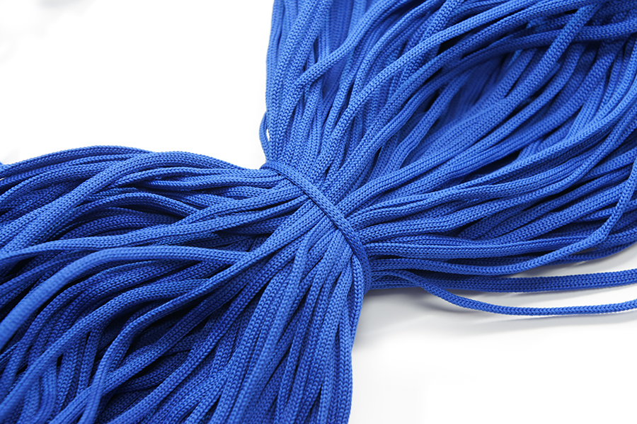 Шнур 5.0 мм для взуття 1-39 електрик яскравий