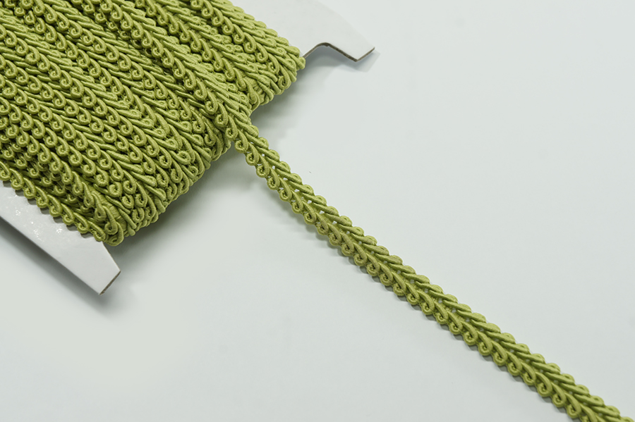 Тасьма сутаж 10 мм MH салатовий яскравий