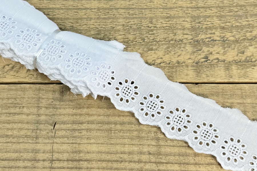 Прошва бавовна 50 мм SinemBro прошва 4BF74-50-white