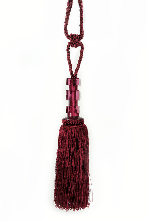 Кутаси для штор 320 мм MH малиновий темний