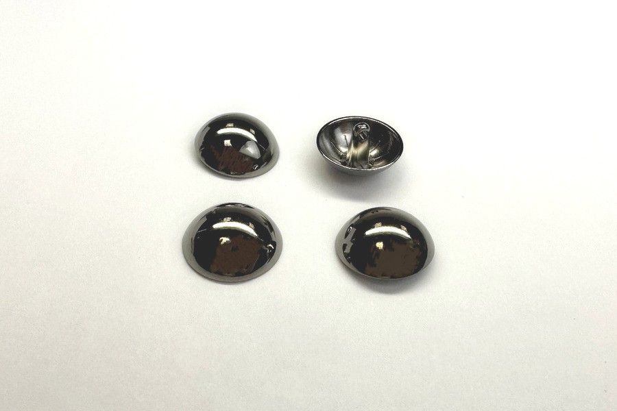 Гудзик на ніжці 23 мм Mertbutton нікель чорний SMB-395