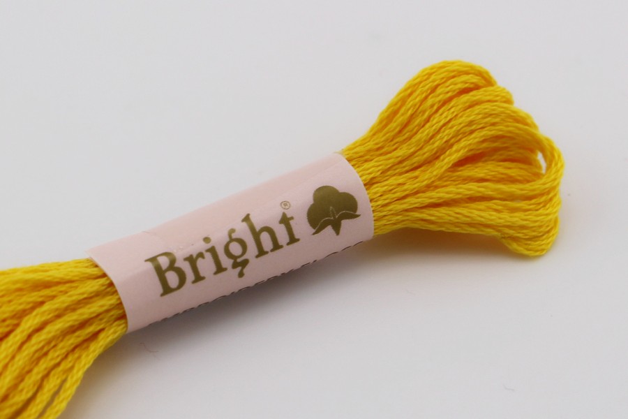 Муліне Bright бавовна жовтий оранжевий 0305