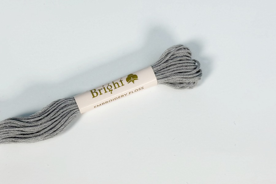 Муліне Bright бавовна сірий 7001