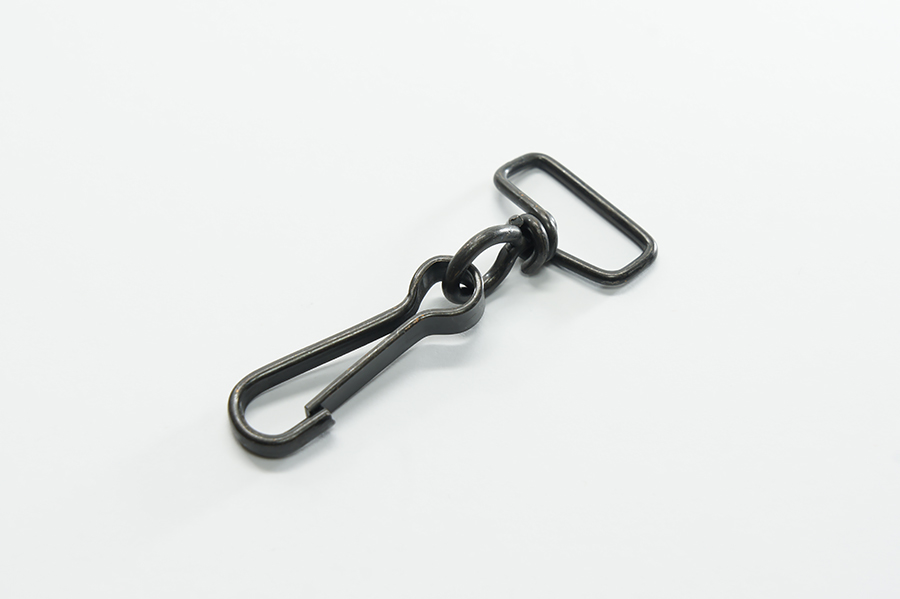 Карабін 35 мм з рамкою 20 мм Castiglioni простий, з рамкою оксид