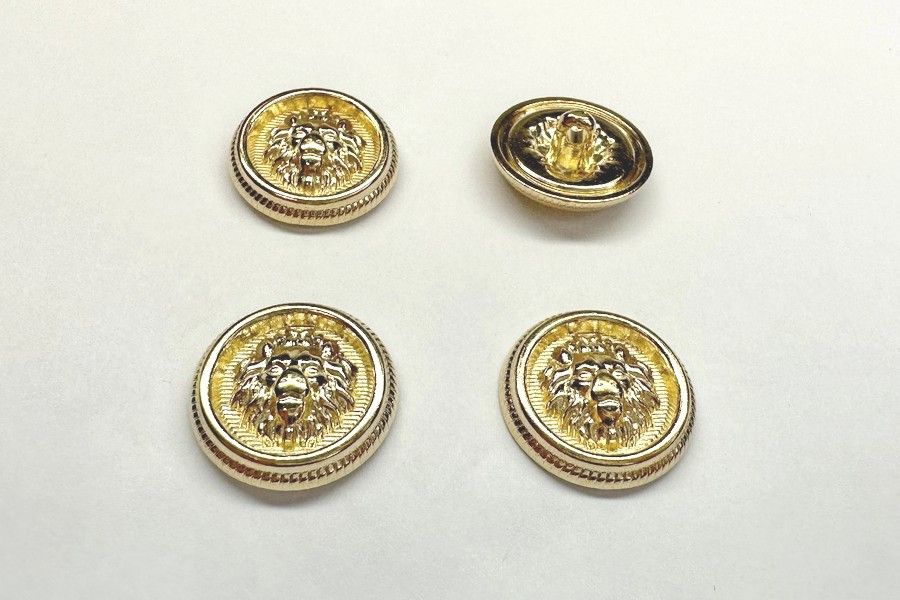 Гудзик на ніжці 20 мм Mertbutton золото SMB-318