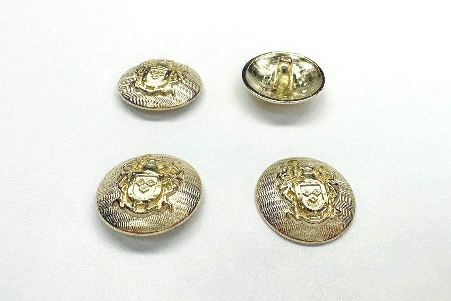 Гудзик на ніжці 23 мм Mertbutton золото SMB-372