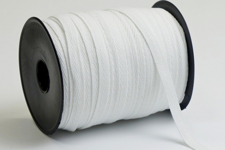 Стрічка кіперна 10 мм білий 8510-999