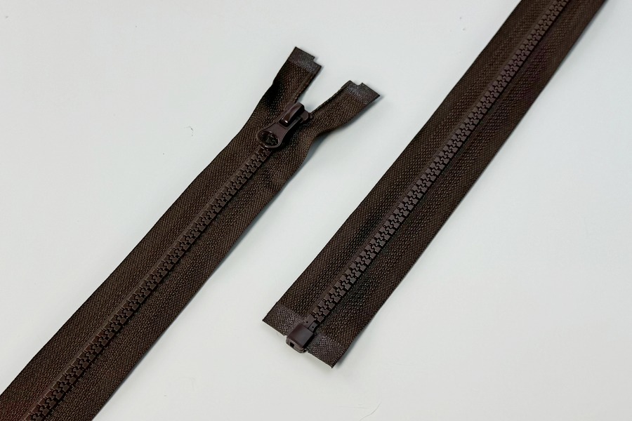 Блискавка MH Тип 5, 1 замок коричневий темний 40 см