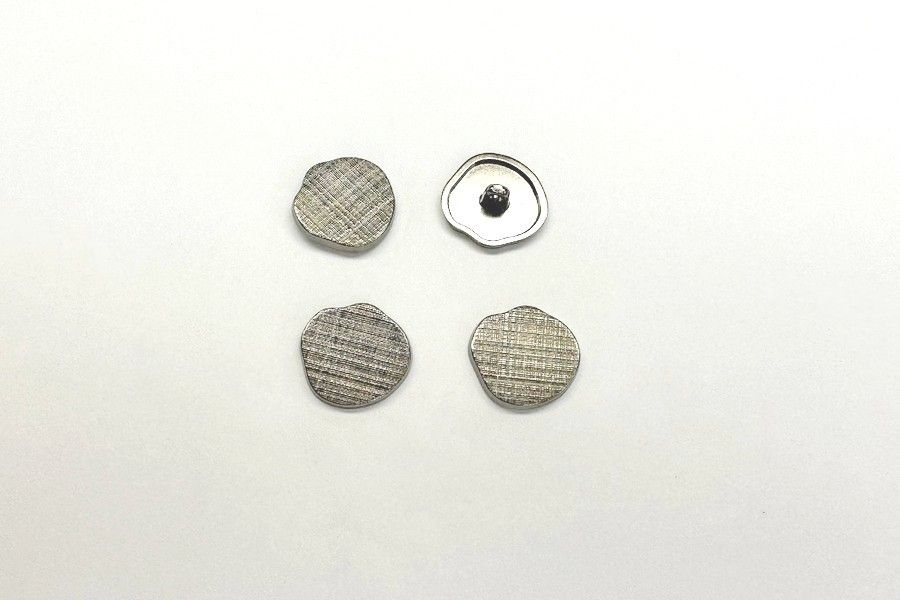 Гудзик на ніжці 32 мм Mertbutton нікель чорний SMB-211