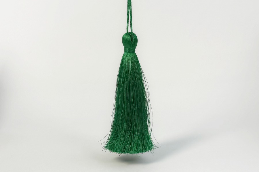 Китиці декоративні 110 мм MH кутаси зелений