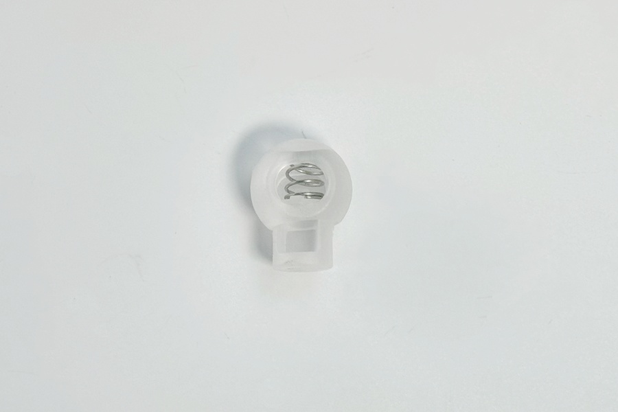 Фіксатор для шнура 16х22 мм нейлон MH одинарний, пришивний