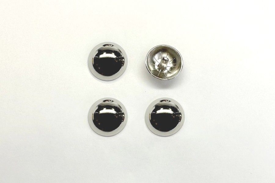 Гудзик на ніжці 18 мм Mertbutton нікель SMB-395