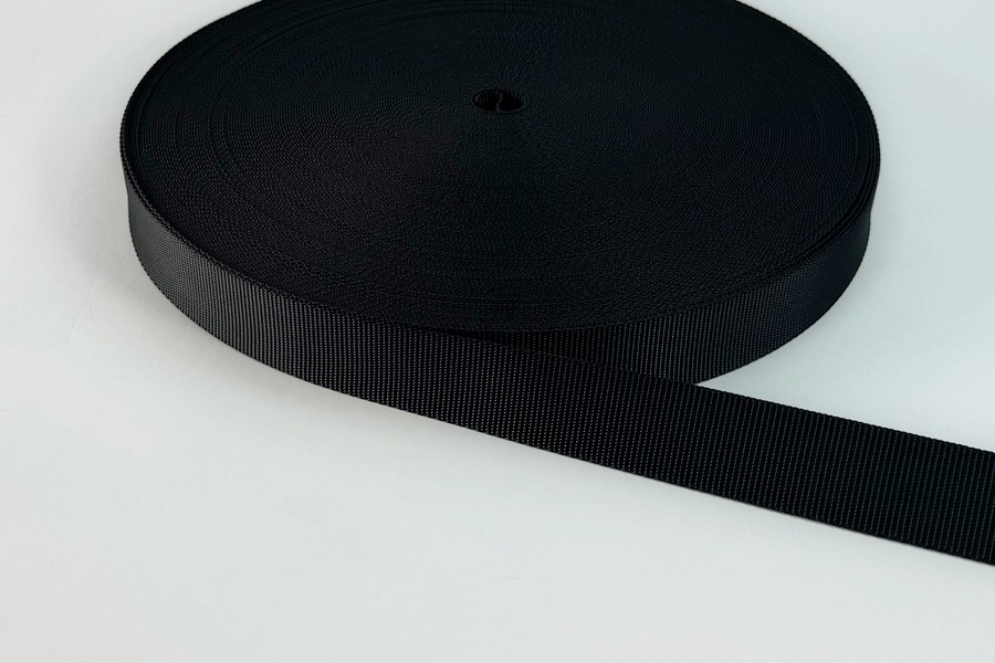 Стрічка 25 мм чорний 9-763-0000