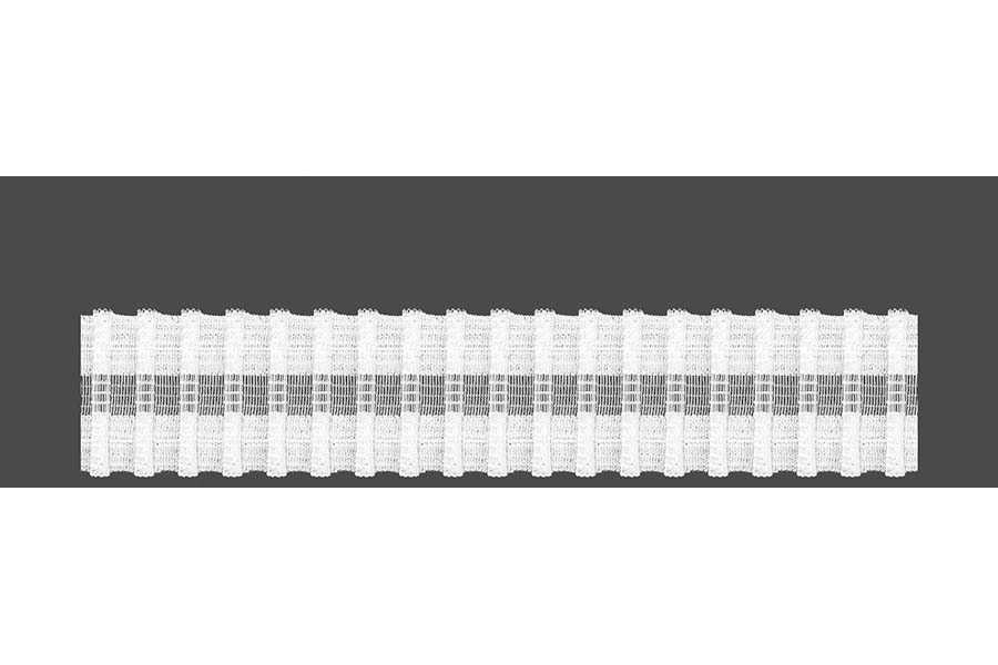 Тасьма для збірки 50 мм велкро, коеф. 1:2, рівномірна
