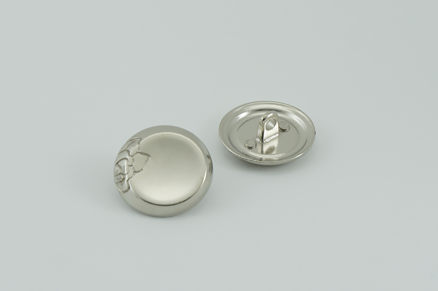 Гудзик на ніжці 23 мм Mertbutton срібло АДС АДС-542-36-silver