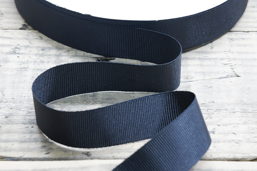  Тасьма репсова 25 мм  |1: чорн. |