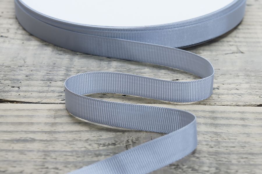 Тасьма 15 мм сірий