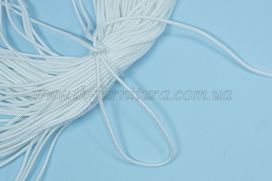 Шнур 2.0 мм аркатний білий