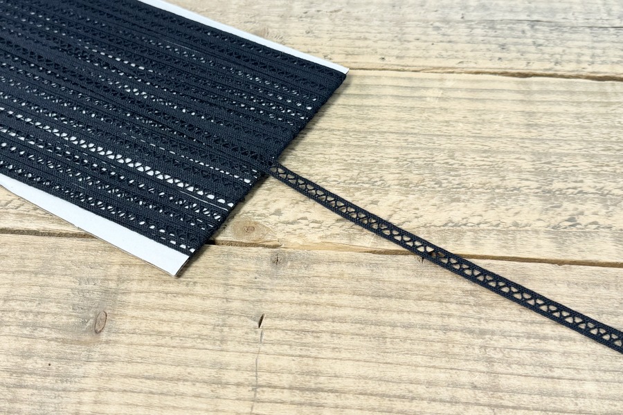 Мереживо бавовна 10 мм MH 6361-1309B-black