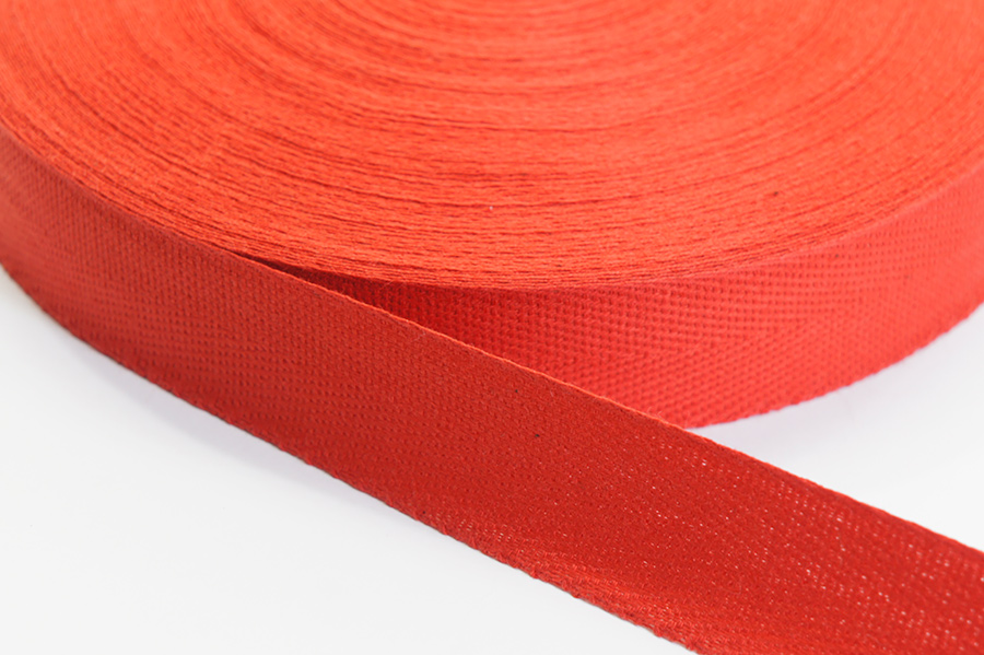 Стрічка кіперна 35 мм Лента червоний