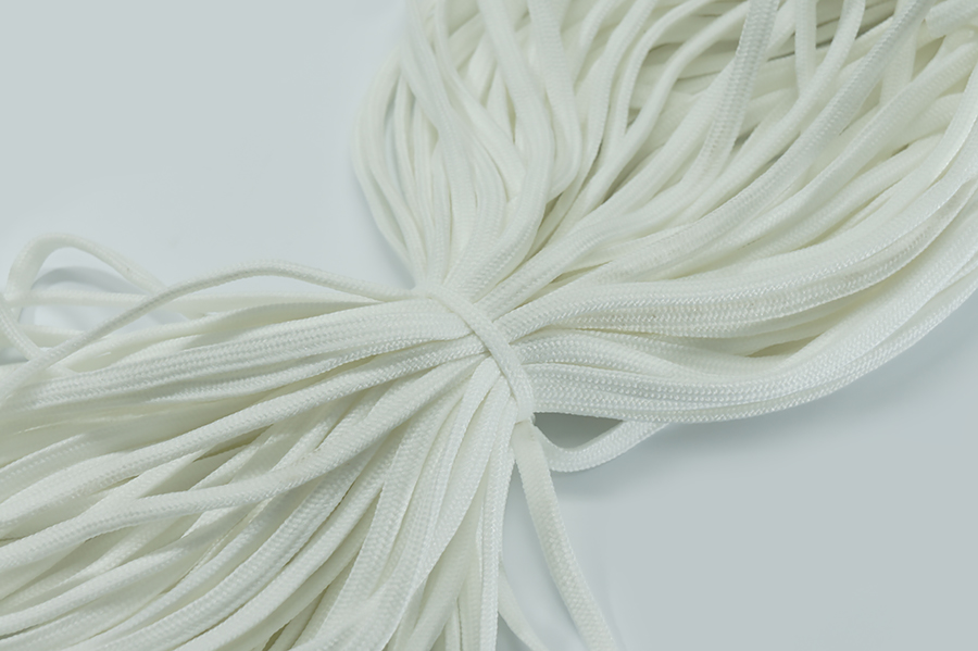 Шнур 5.0 мм для взуття 2-224 Лента білий