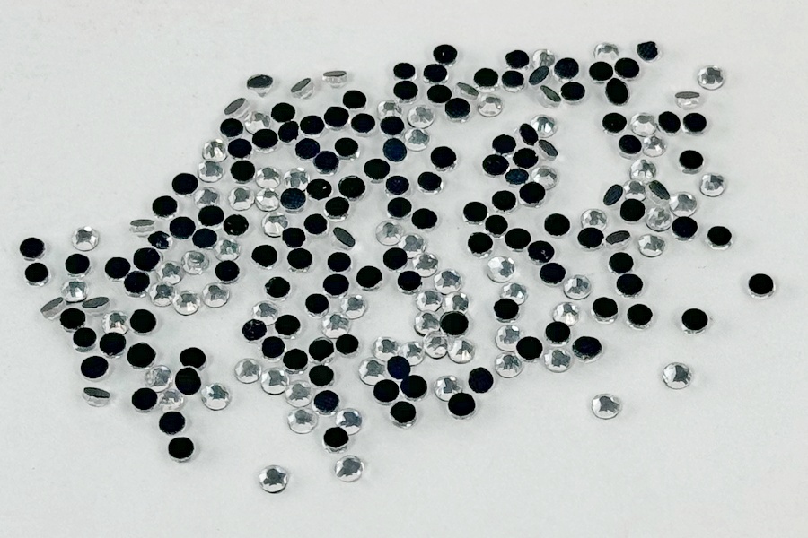 Стрази клейові SS-10 MH коло 3 мм