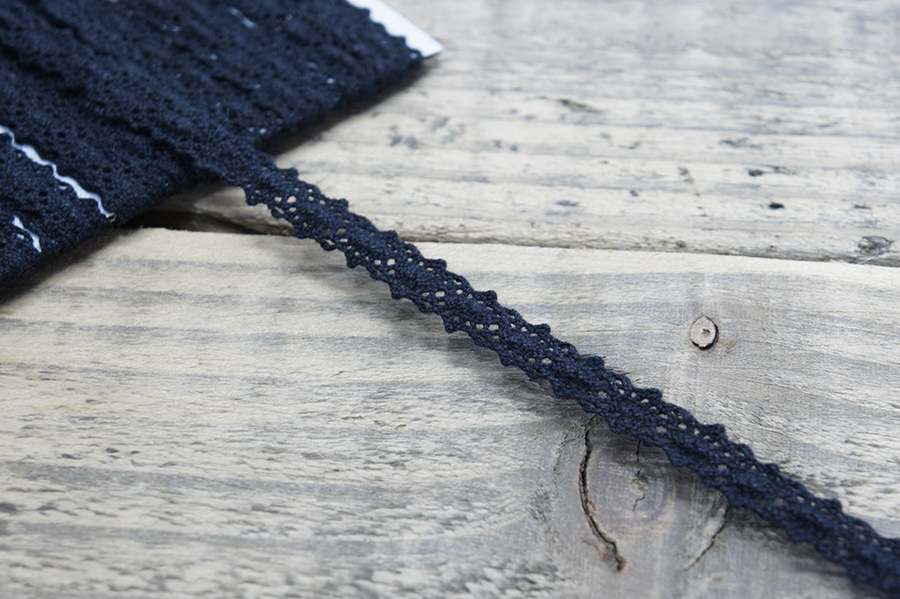 Мереживо бавовна 9 мм MH чорний