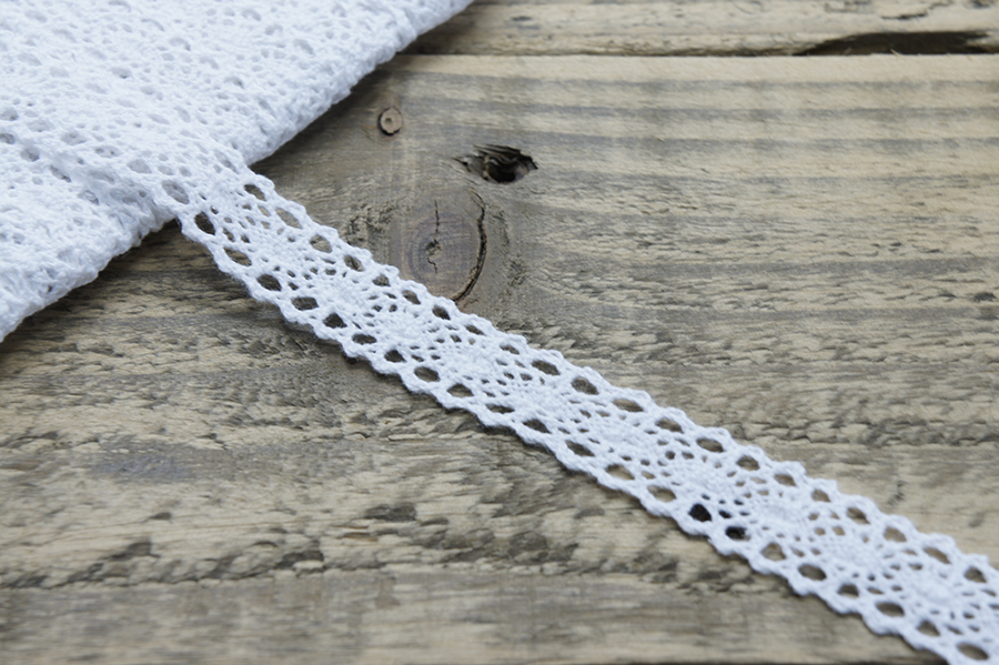 Мереживо бавовна 20 мм MH білий 6361-1239-white