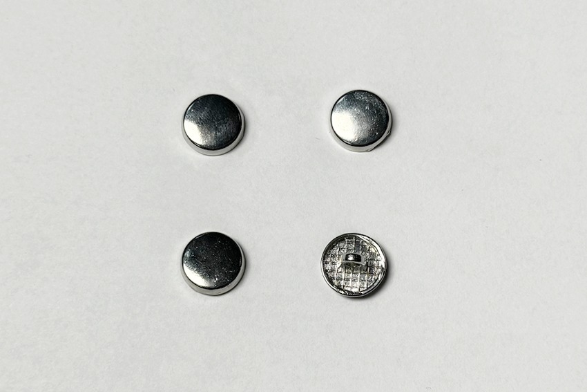 Гудзик на ніжці 12,5 мм Mertbutton нікель CN-26