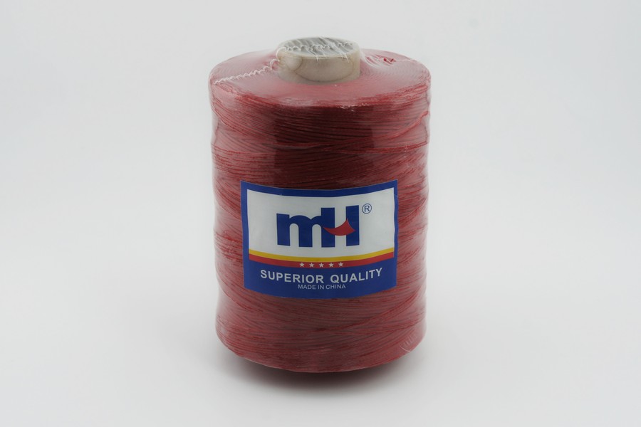 Нитки швейні MH вощена червоний яскравий 500 м